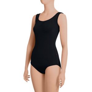 Black leotard for General classes without skirt
